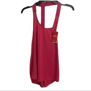 NWT Running Room racerback hot pink tank top small